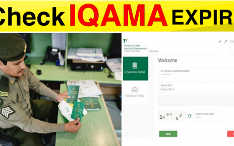 Check Iqama Expiry Without Absher
