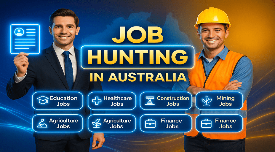 job hunting in Australia