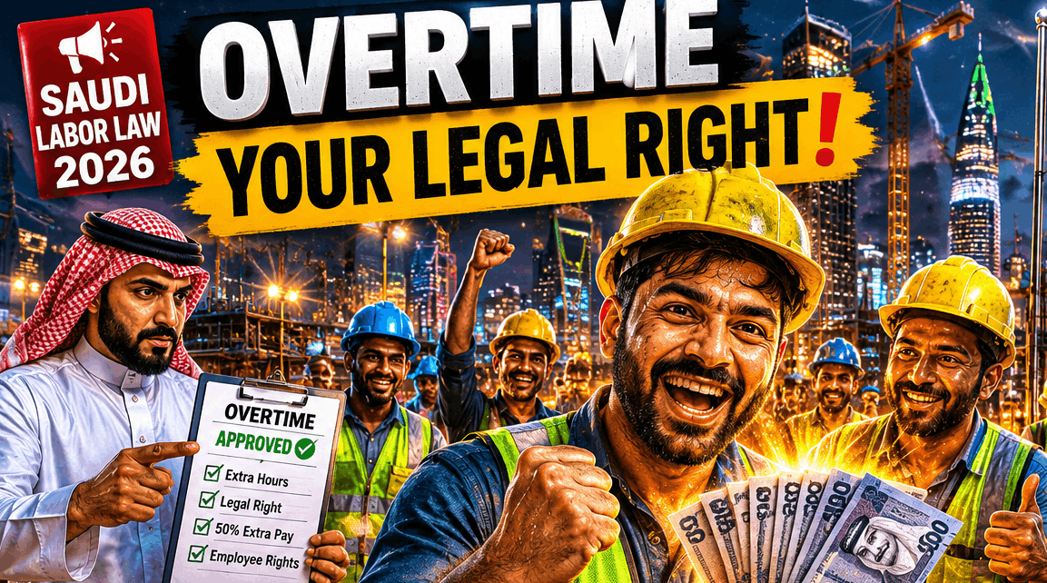 How To Claim Unpaid OverTime Payment In Saudi
